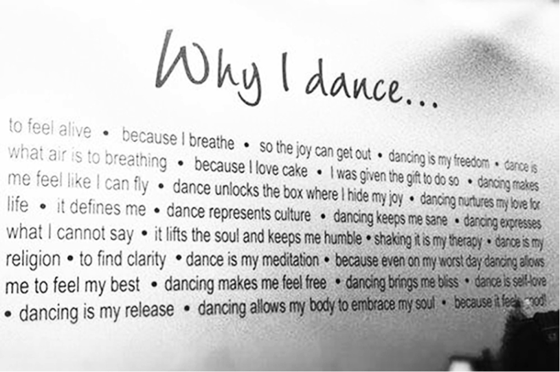 why i dance